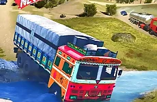 Indian Real Cargo Truck Driving Game