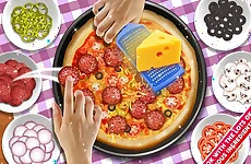 Kids Pizza Chef Cooking Game - Girls Cooking Game