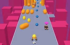 Cannon Surfer - Obstacle Shooting Game