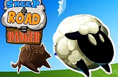 Sheep + road = Danger