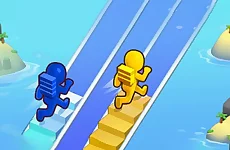 Bridge Ladder Race Stair game