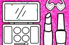 Glitter Beauty Coloring And Drawing - Art Game