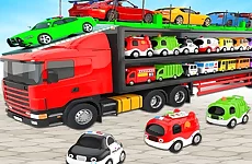 Crazy Car Transport Truck Game Car Transport Trans