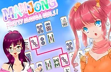 Mahjong Pretty Manga Girls