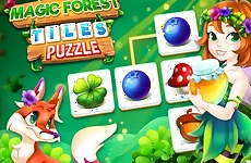 Magic Forest : Tiles puzzle