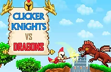 Clicker Knights Vs dragons