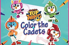 Top Wing: Color the Cadets