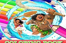 Coloring Book for Moana