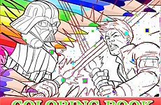 Coloring Book for Darth Vader