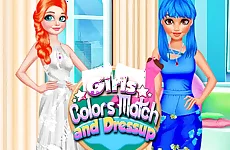 Girls Colour Match and Dress up