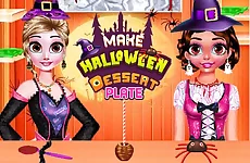 Make Halloween Dessert Plate
