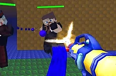 Modern blocky paintball Survival