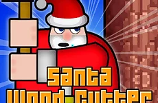 Santa Wood Cutter