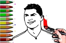 Ronaldo Coloring Book