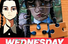 Wednesday Addams Jigsaw Puzzle