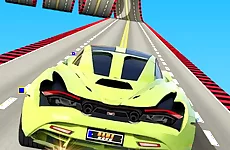 Mega Ramp Car Stunts Crazy Car