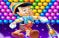 Play Pinocchio Bubble Shooter Games