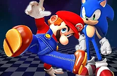 Super Mario & Sonic FNF Dance