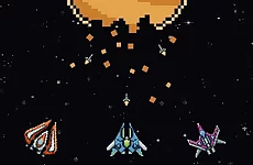 Galactic Pixel Storm