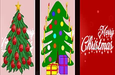 Christmas Tree Memory Game