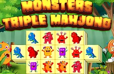 Monster Triple Mahjong