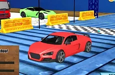 Impossible Track Car Stunt Racing Game
