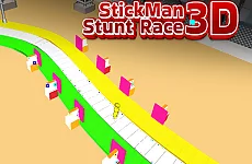 StickMan Stunt Race 3D