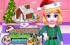 Christmas House Cake Recipe