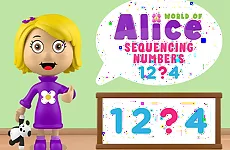 World of Alice   Sequencing Numbers
