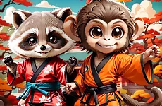 Kung Fu Little Animals