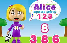 World of Alice   Numbers Shapes