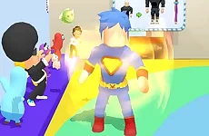 Scale Kid Run And Jump Up