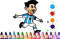 BTS Messi Coloring Book