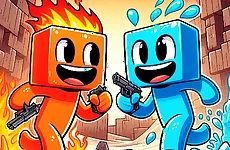 Fire and Water Blockman