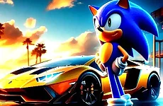 Sonic Run for Lamborghini
