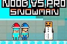 Noob vs Pro Snowman