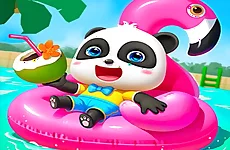 Baby Panda Summer Vacation