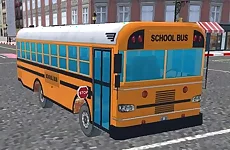 Bus School Park Driver