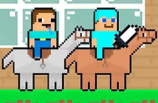 Noob vs Pro HorseCraft