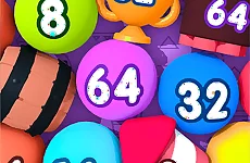 Bubble Merge 2048