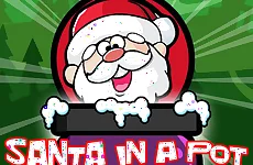 Santa In a Pot