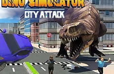 Dino Simulator City Attack