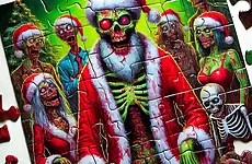 Zombie Christmas Jigsaw: Holiday Fun 4 Horror Fans