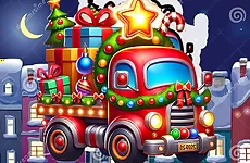 Christmas Truck Run: Festive Endless Racing Fun
