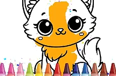 Cute Animals Coloring   Adorable Fun for Kids