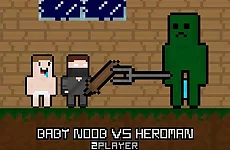 Baby Noob vs Heroman 2 Player