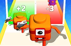 Merge Number Cube 3d Run Game