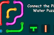 Connect the Pipes: Water Puzzle