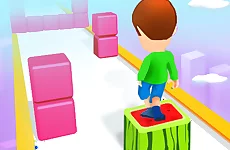 Cube Tower Stack 3D