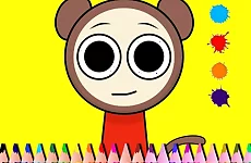 BTS Sprunki Valentine Coloring